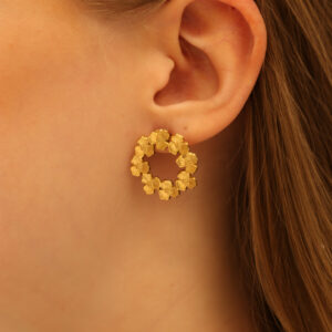 Minimalistische ronde bloemen