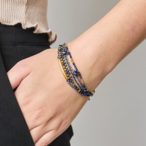 Marine blauwe armband