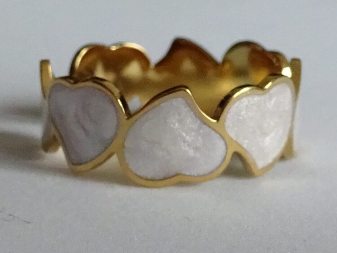 Stainless steel sieraad- ring